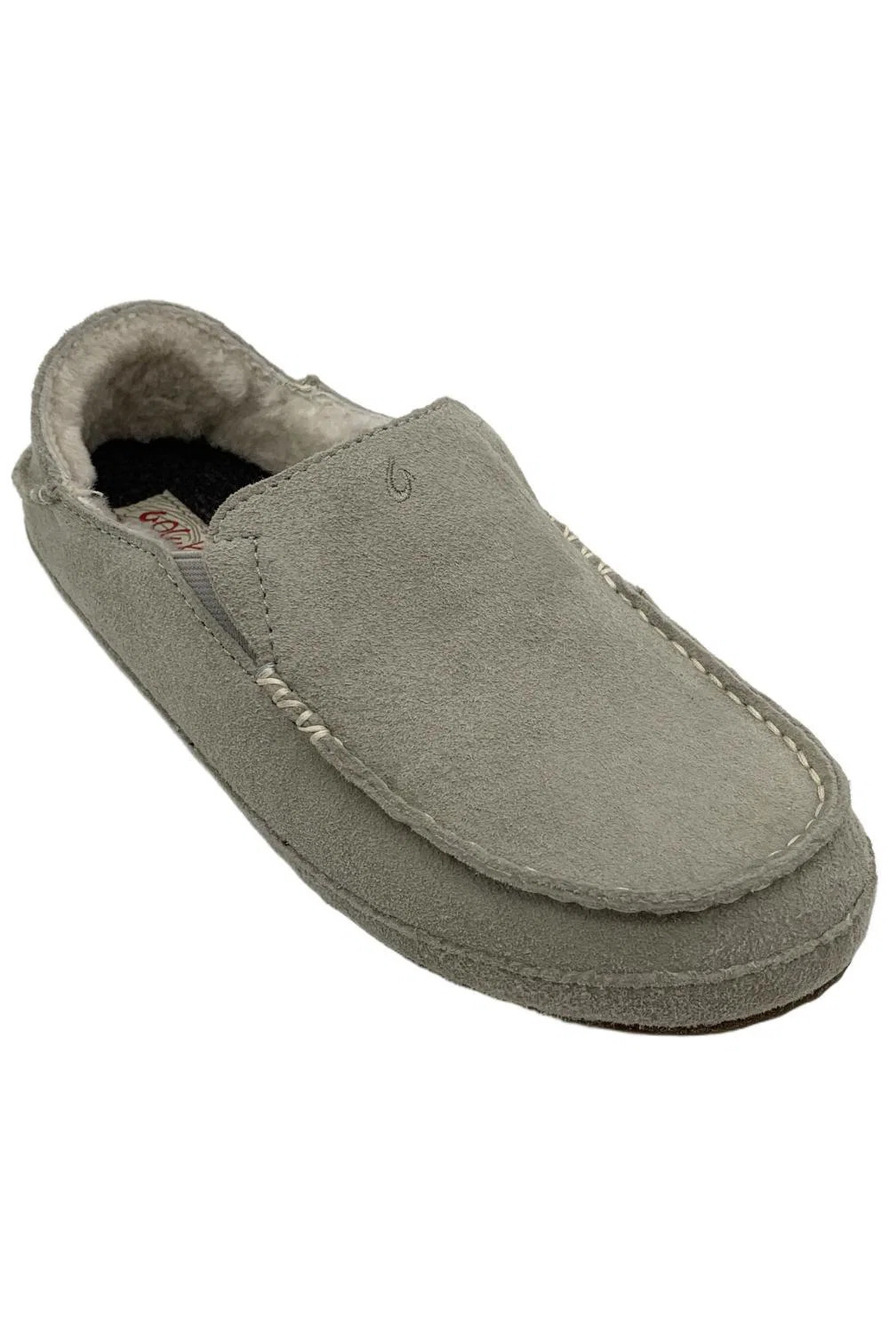 OluKai Women's Nohea Slipper Pale Gray - Medium